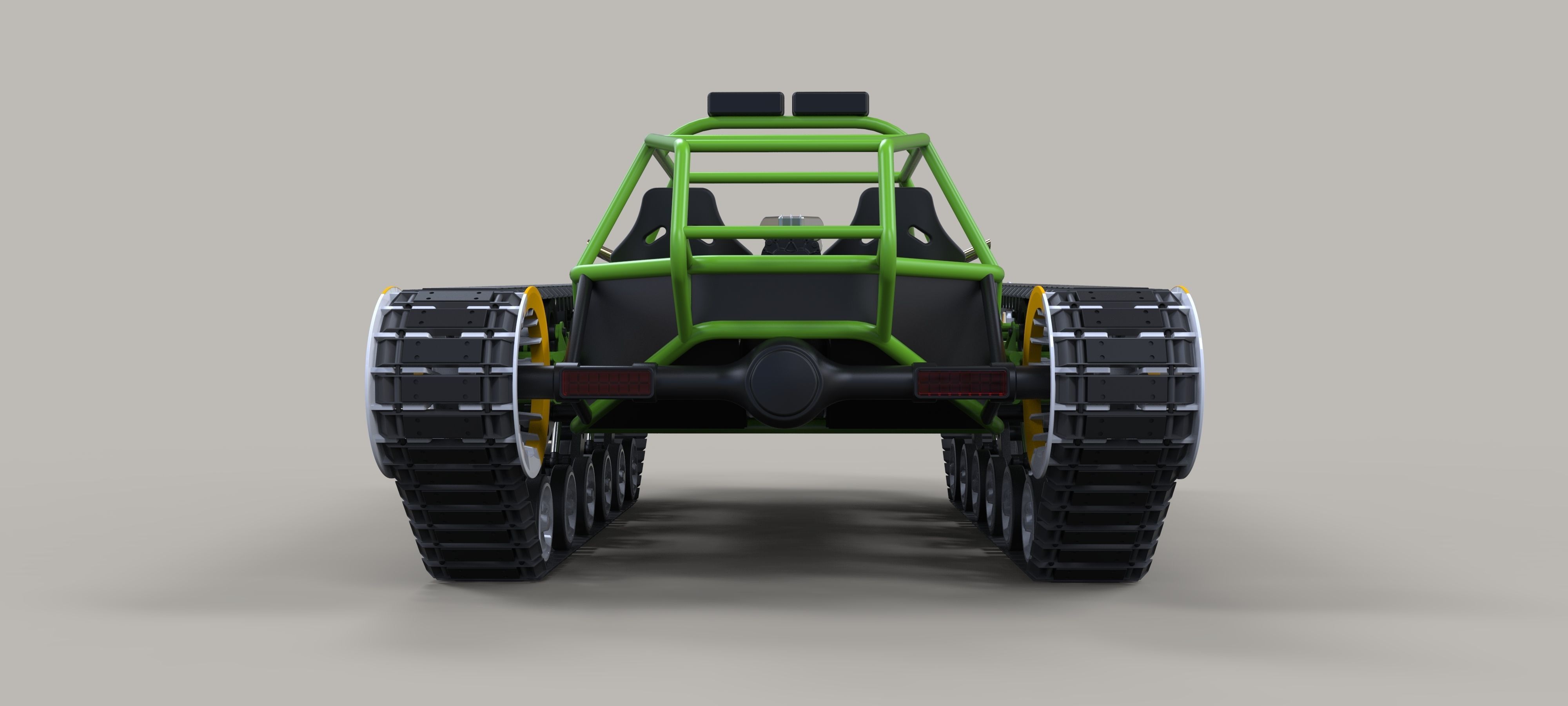 Concept tracked vehicle 3D model_16