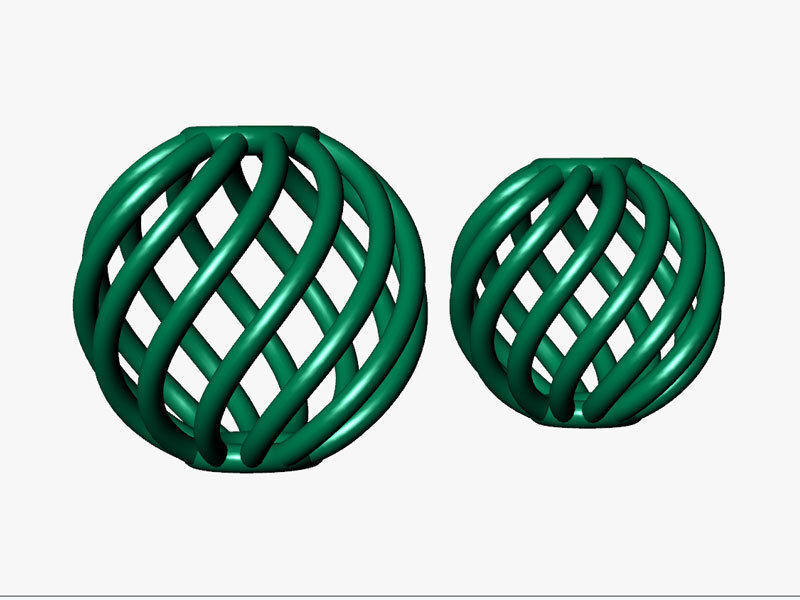 spherical beads 3D print model_2