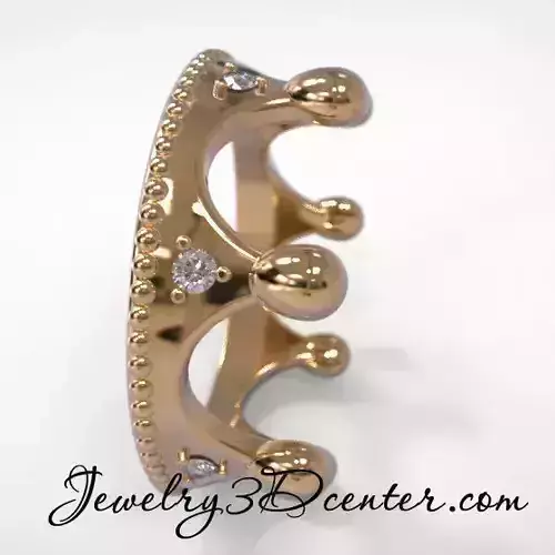Ring crown obr 201 3D print model