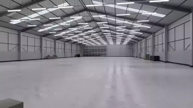 Industrial Warehouse Interior 3