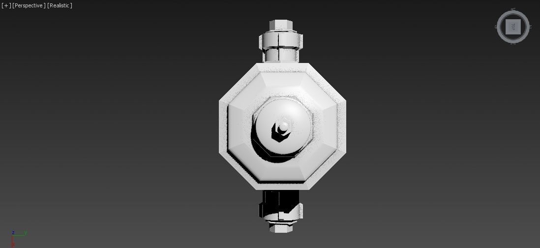 Fire Hydrant 9 - Vintage Fireplug - Emergency Equipment Low-poly 3D model_9