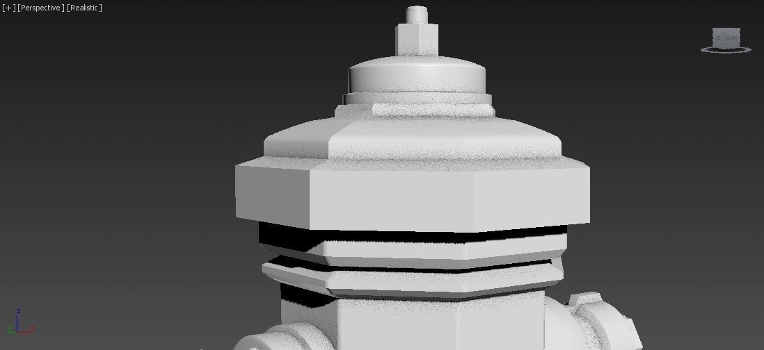 Fire Hydrant 9 - Vintage Fireplug - Emergency Equipment Low-poly 3D model_7