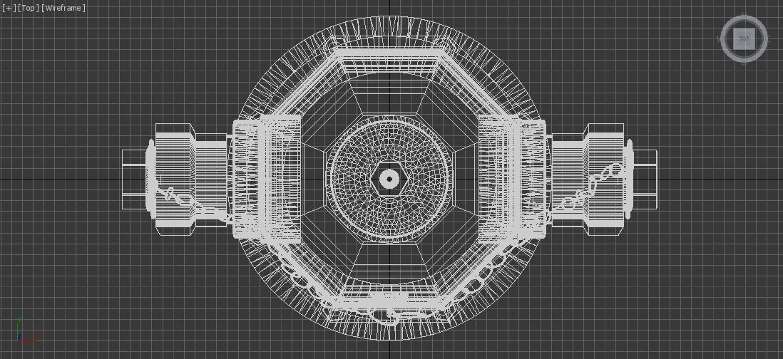 Fire Hydrant 9 - Vintage Fireplug - Emergency Equipment Low-poly 3D model_19