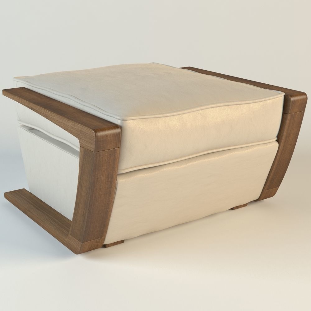 bark furniture armchair pouf