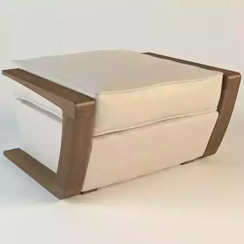 bark furniture armchair pouf