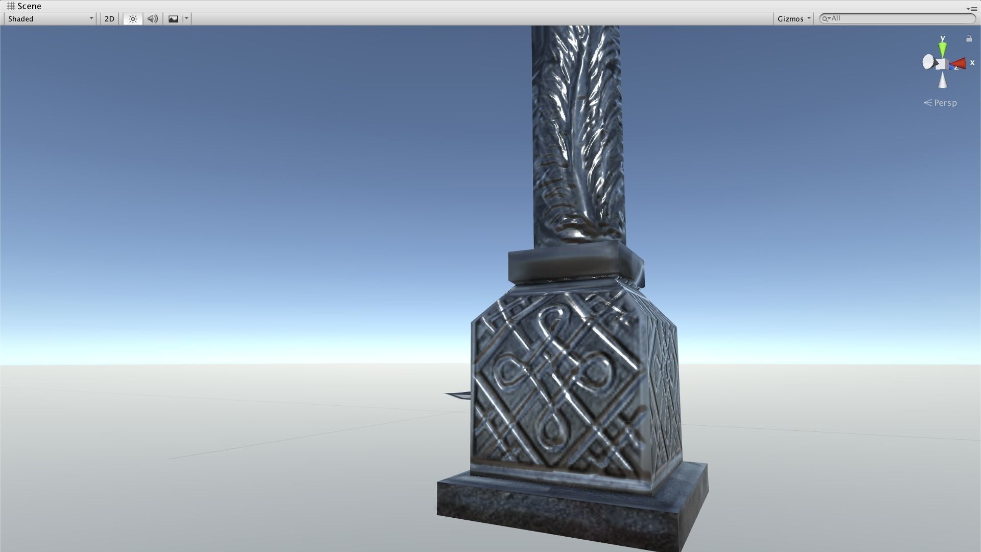 Victorian Street Lantern Pack Low-poly 3D model_11