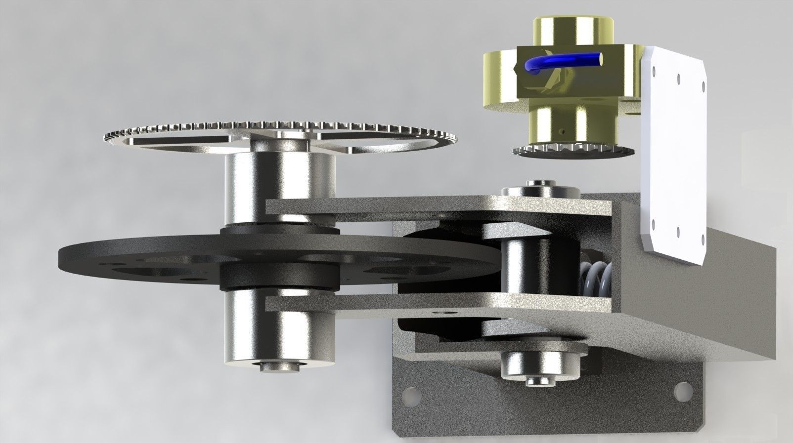  Support depth sensor encoder Free 3D model_4