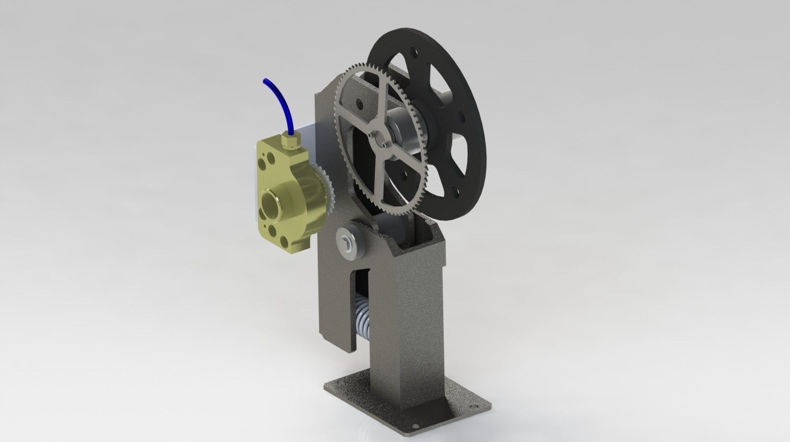 Support depth sensor encoder Free 3D model_5