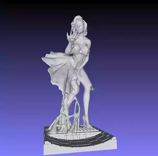 Mary Jane Monroe aka Female Venom - Bimbo Series Model 2 Free 3D print model