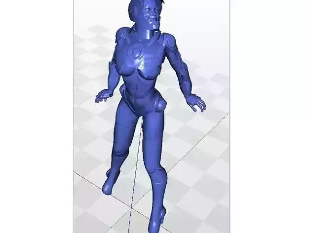 Tina Stark aka Iron Girl - Bimbo Series Model 1