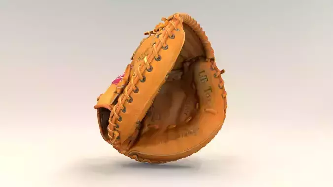 Baseball Rawlings catchers mitt 3D model