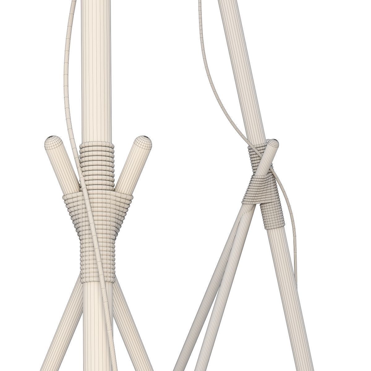 Woodendot Ka Lamp XL 3D model_3