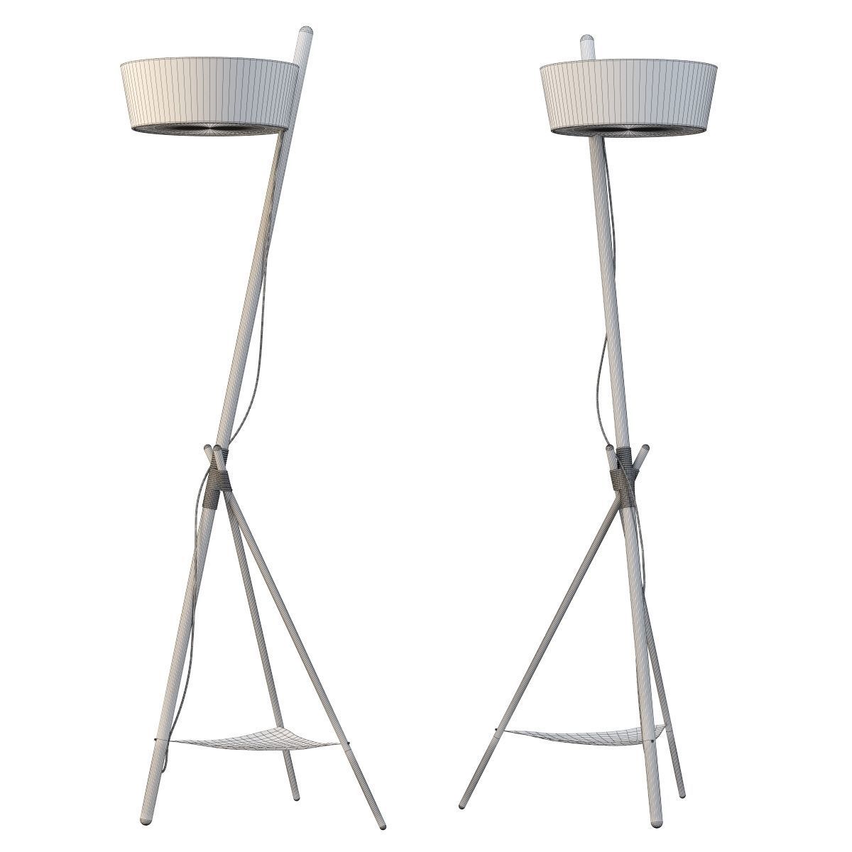 Woodendot Ka Lamp XL 3D model_2