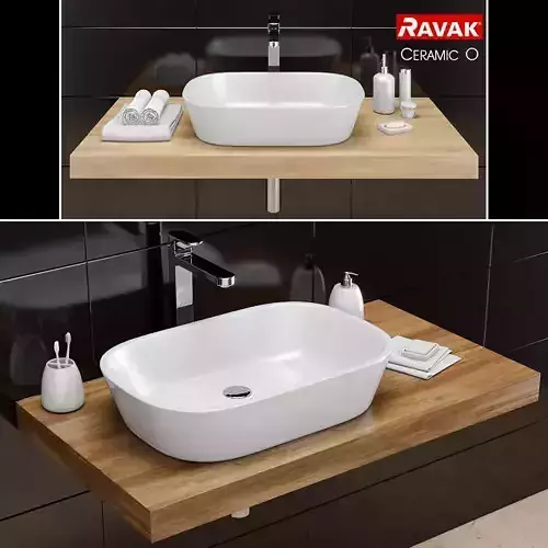Washbasin RAVAK  Ceramic O
