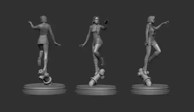 Android N 18 3D model