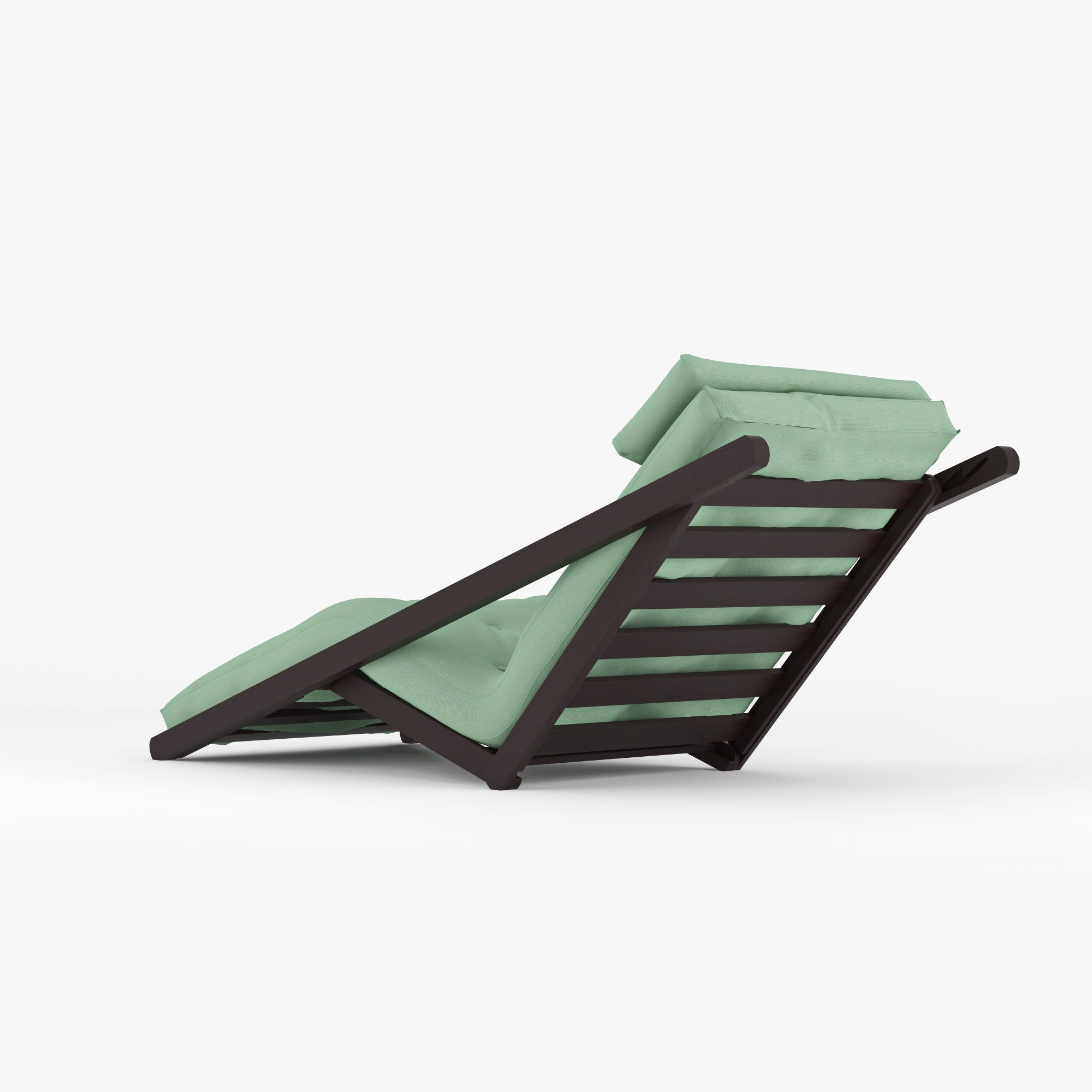 Figo Futon Chaise Lounge  3D model_3