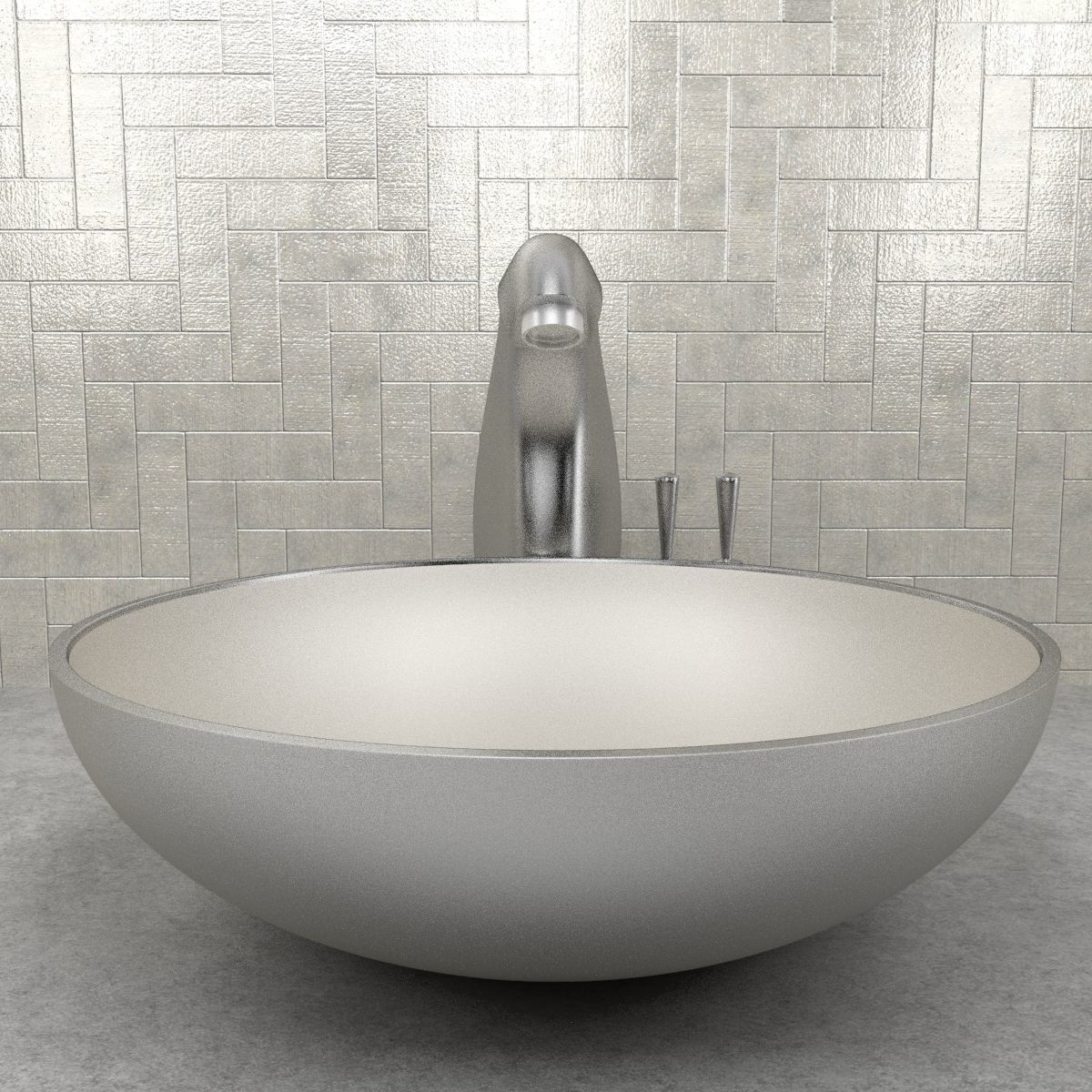 Bathroom fittings 3D model_4
