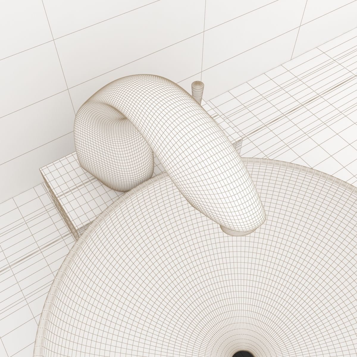Bathroom fittings 3D model_8