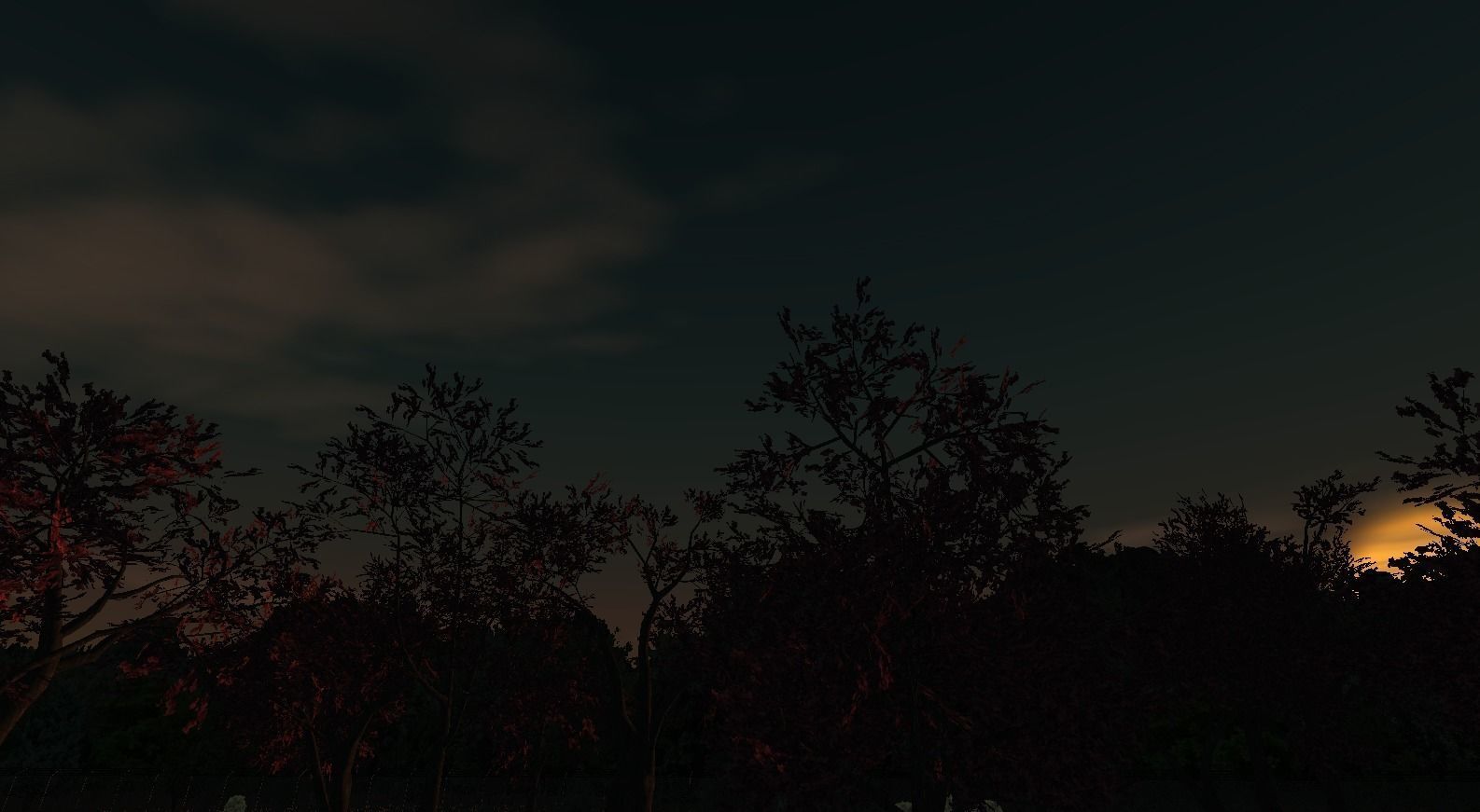 Broadleave Trees Low-poly 3D model_8