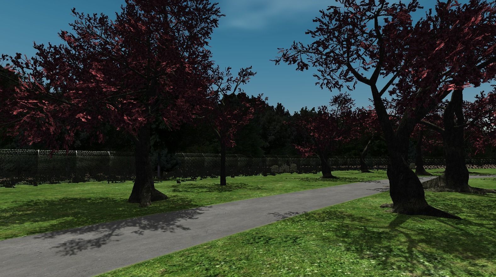 Broadleave Trees Low-poly 3D model_2