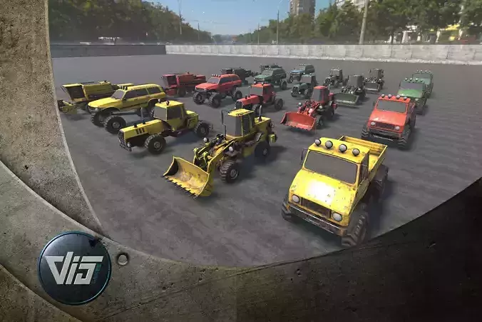 Special Vehicles Collection HQ - PBR