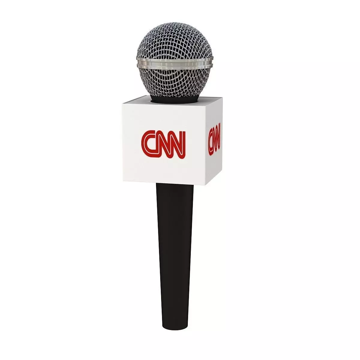 Microphone Advertising on box model 3D model
