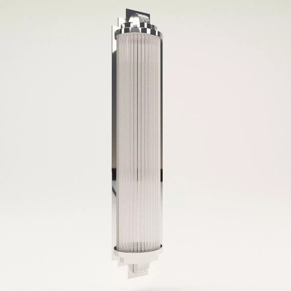 Bracket lamp Cannes - Art Deco style 3D model_0