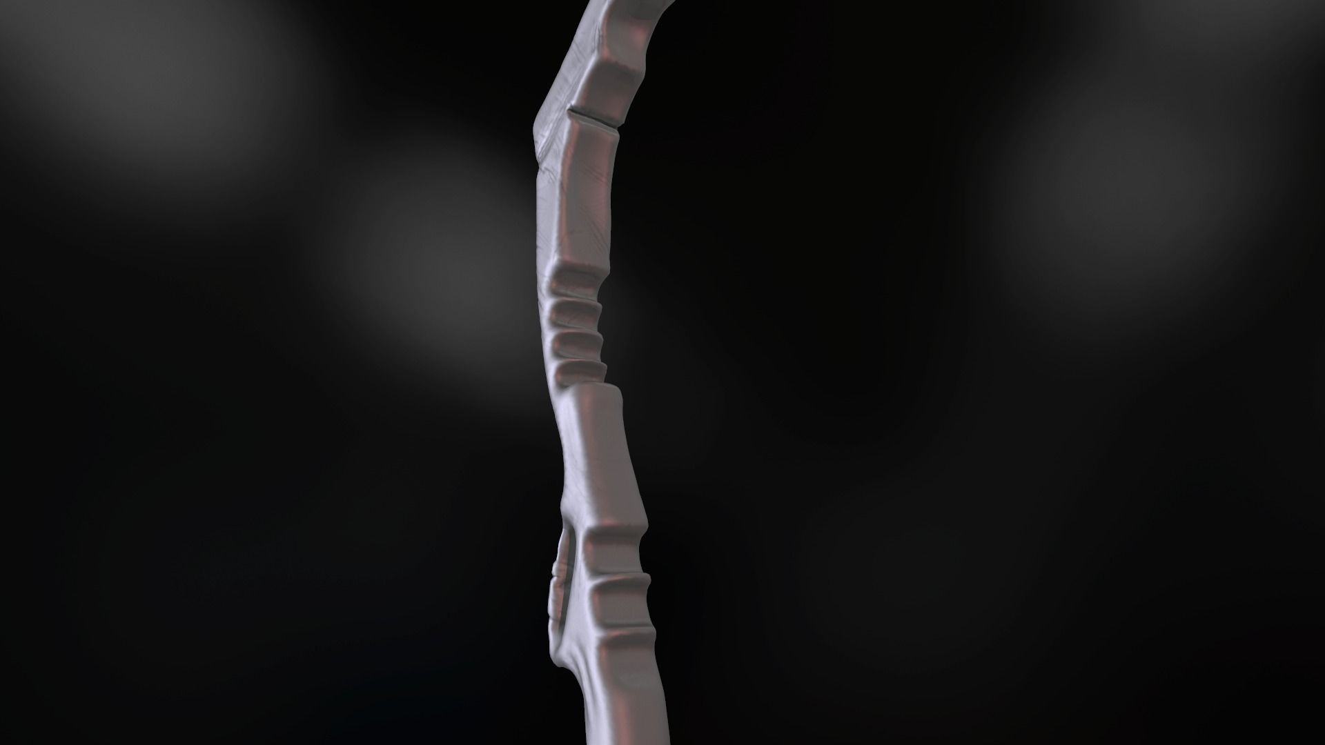 Machete Low Poly sword Low-poly 3D model_14