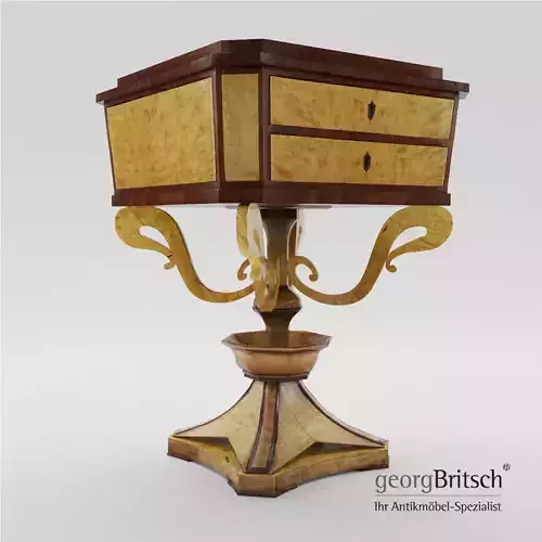 Biedermeier sewing table - Berlin 1820 - Georg Britsch