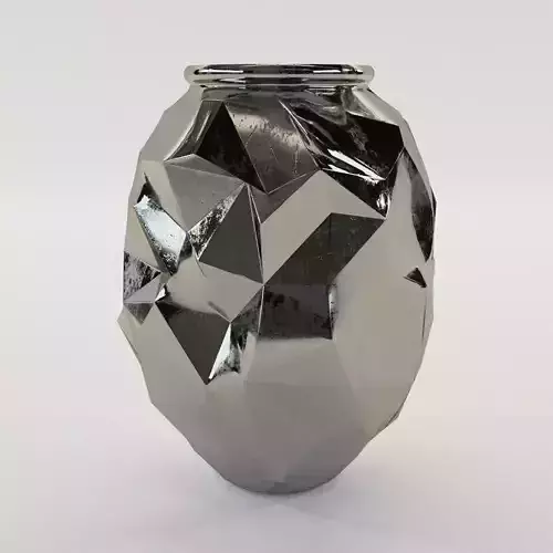 Cubist vase - Art Deco 1930