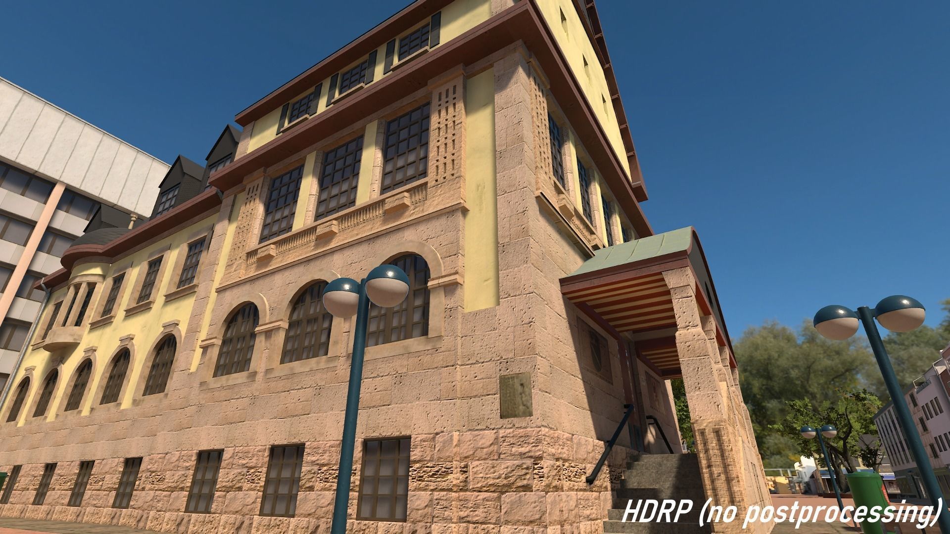 High Detail City 2 - Unity3D Low-poly 3D model_27