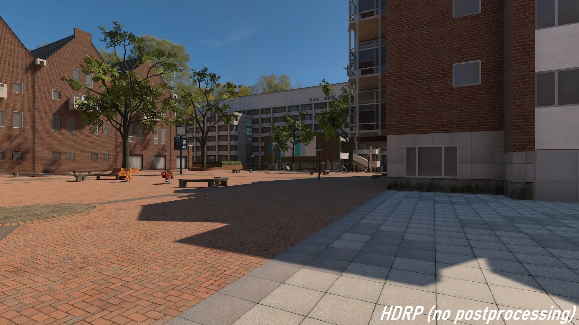 High Detail City 2 - Unity3D Low-poly 3D model_18