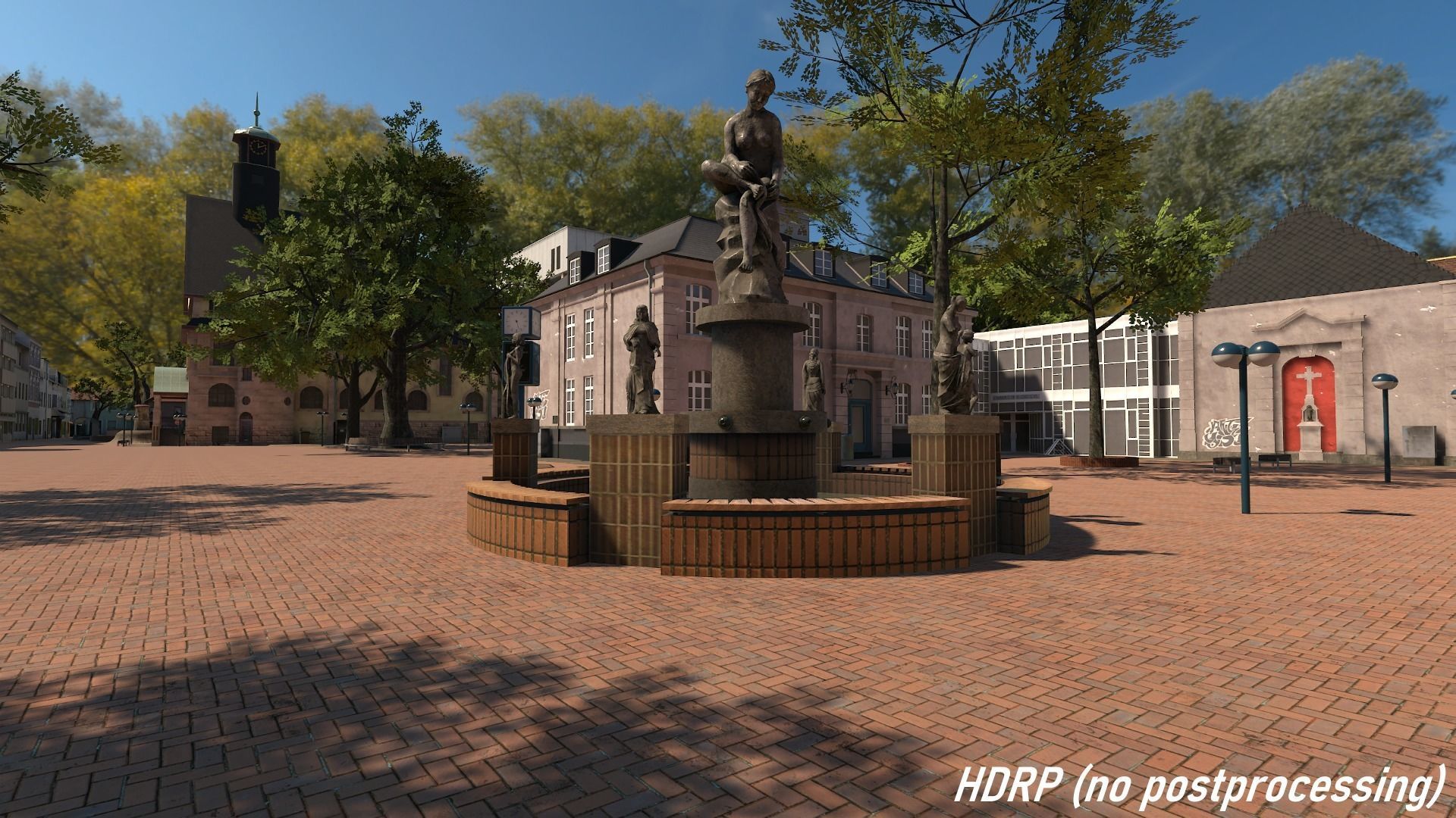 High Detail City 2 - Unity3D Low-poly 3D model_1