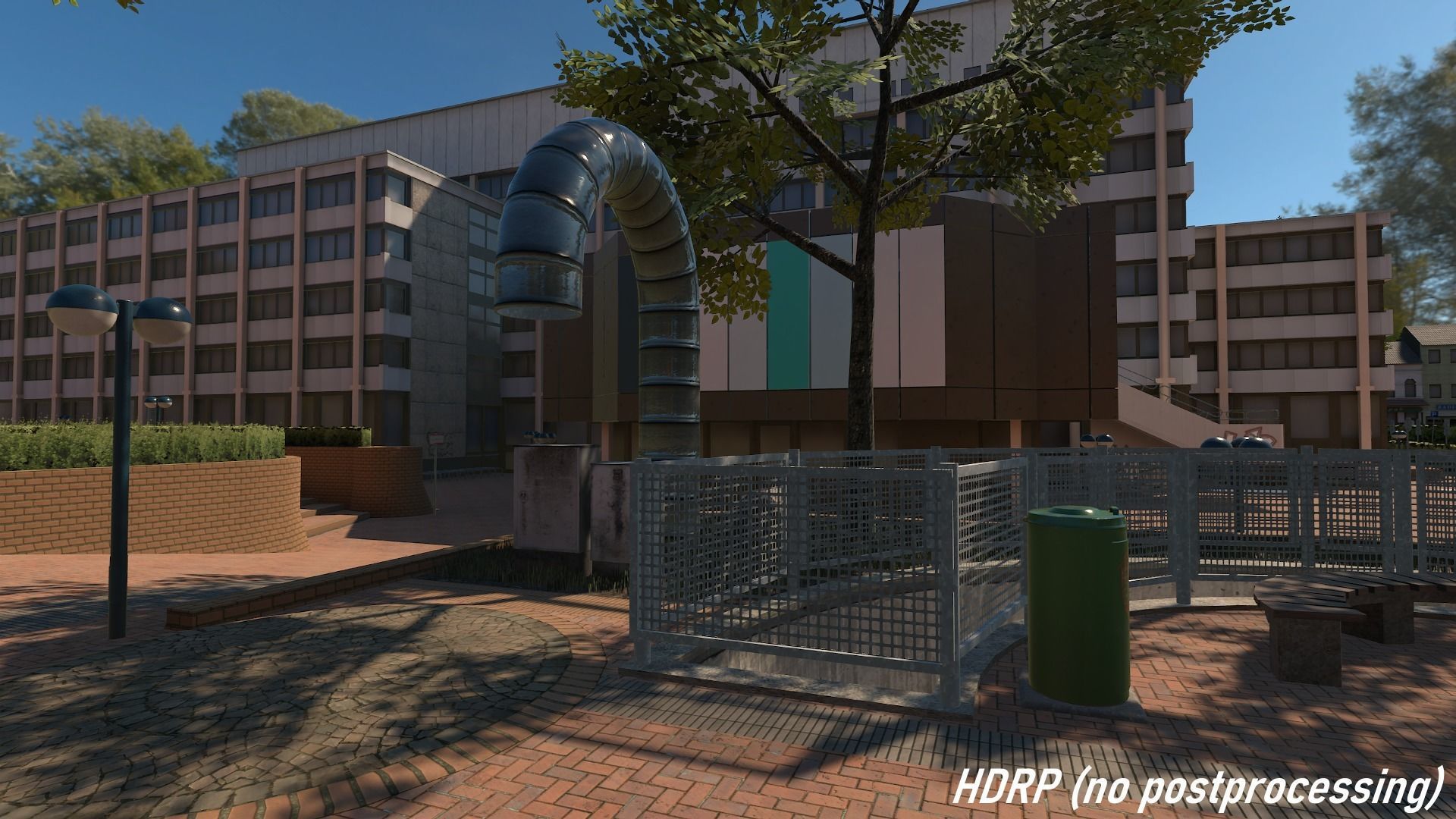 High Detail City 2 - Unity3D Low-poly 3D model_16