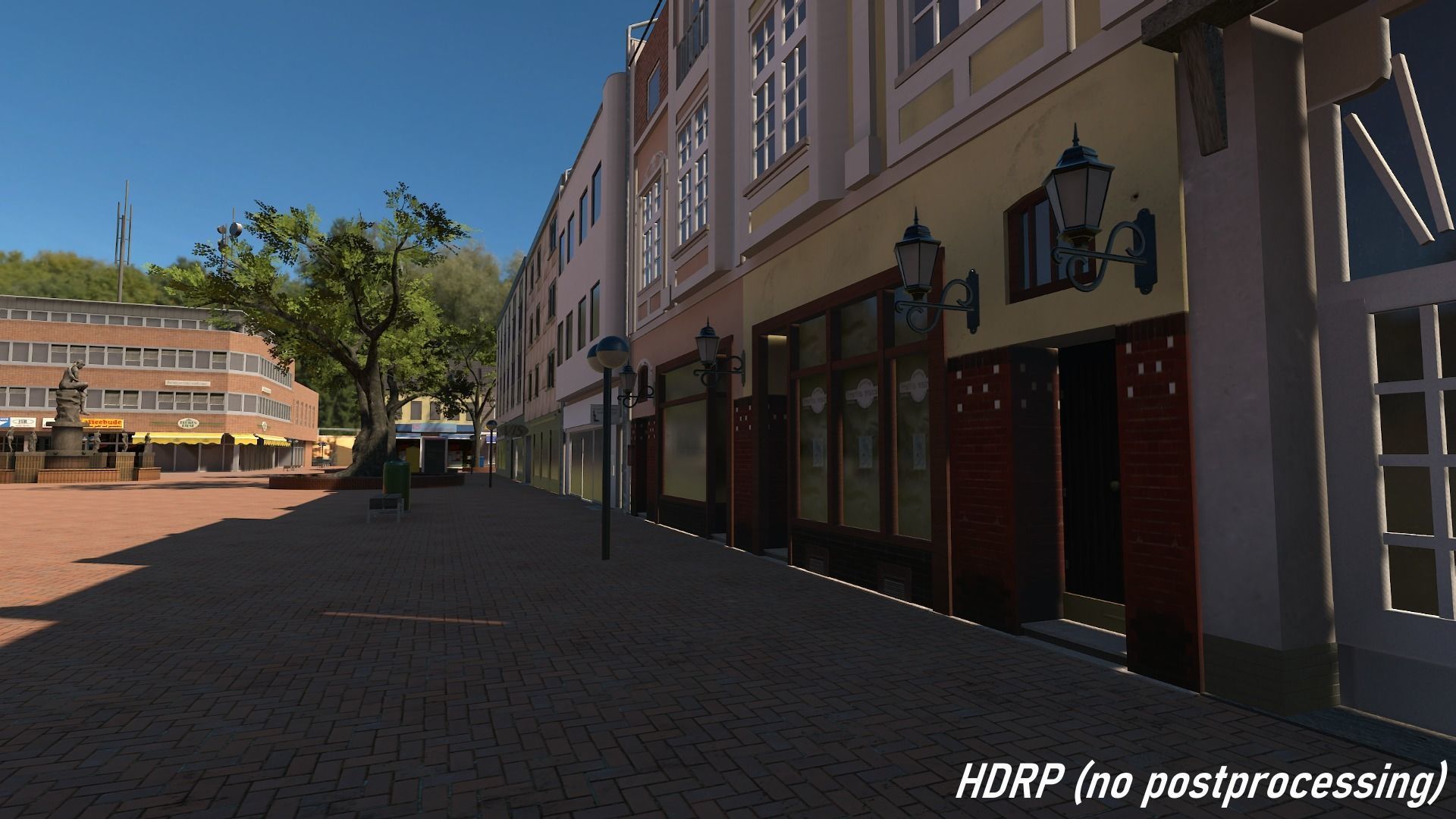 High Detail City 2 - Unity3D Low-poly 3D model_29