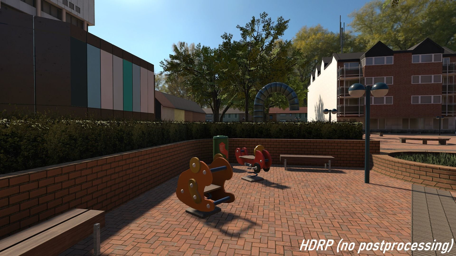 High Detail City 2 - Unity3D Low-poly 3D model_15