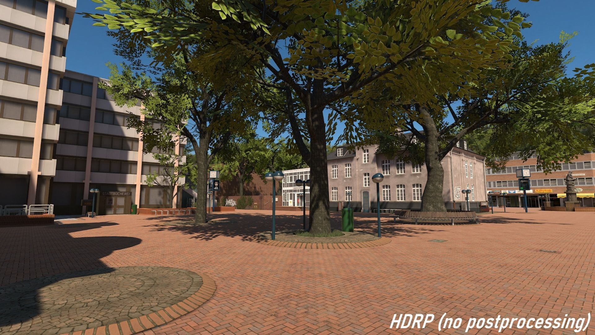 High Detail City 2 - Unity3D Low-poly 3D model_6