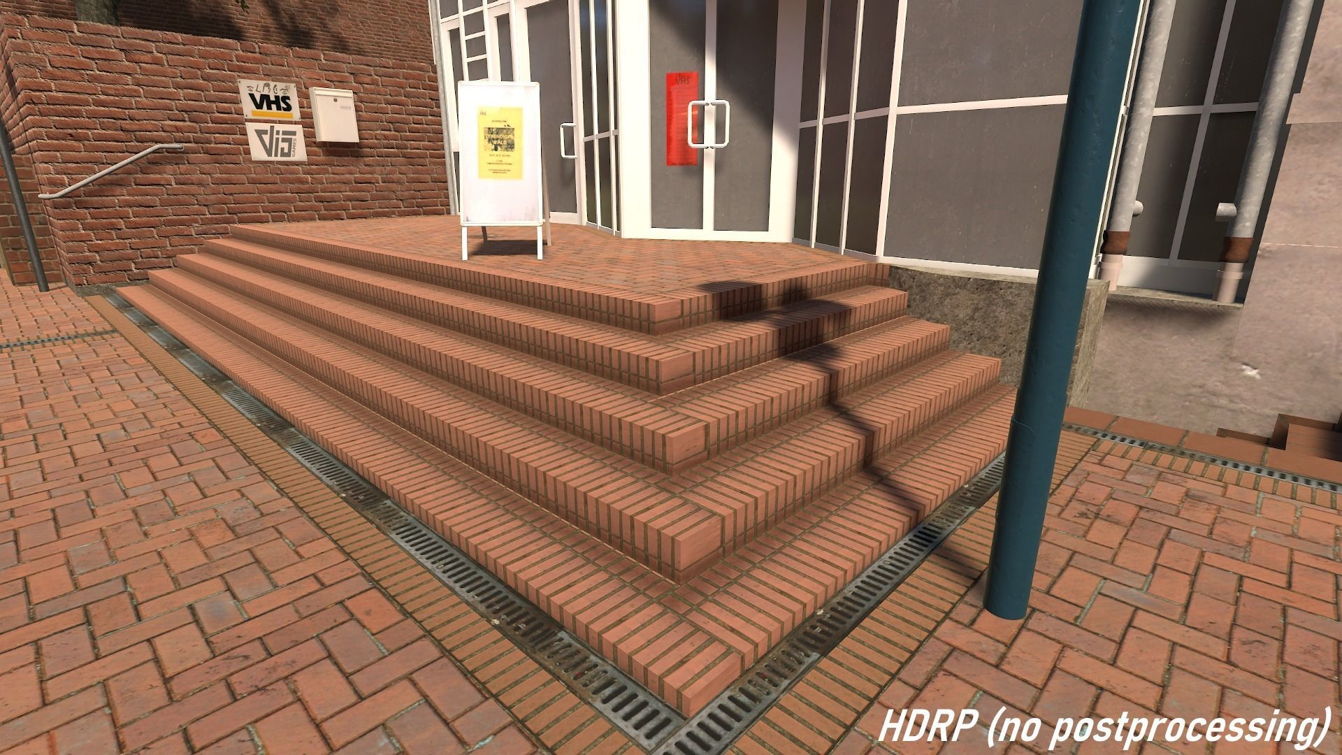 High Detail City 2 - Unity3D Low-poly 3D model_9