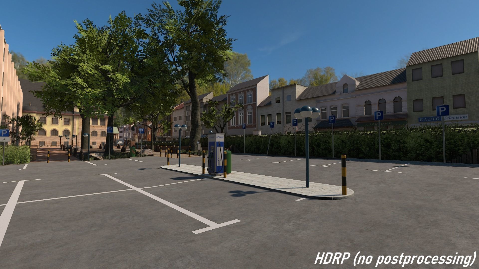 High Detail City 2 - Unity3D Low-poly 3D model_22