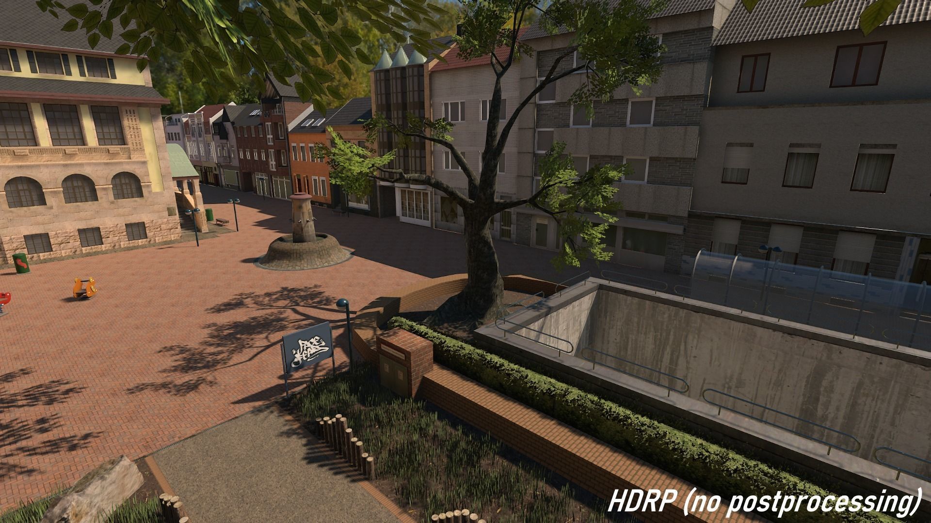 High Detail City 2 - Unity3D Low-poly 3D model_28