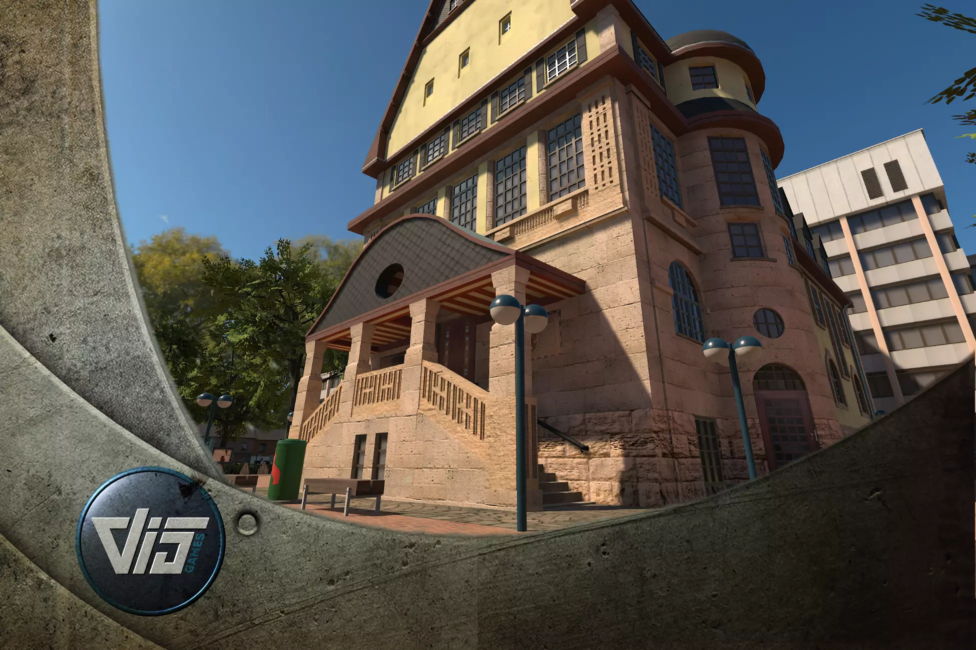 High Detail City 2 - Unity3D Low-poly 3D model_0