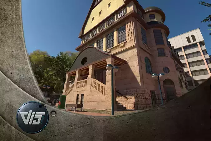 High Detail City 2 - Unity3D