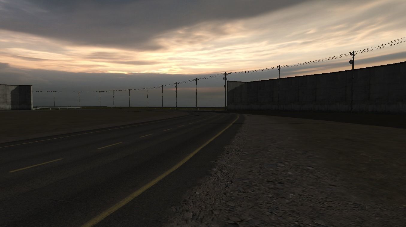 Forest island Low-poly 3D model_2