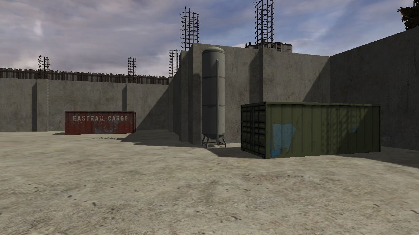 Construction site Low-poly 3D model_5