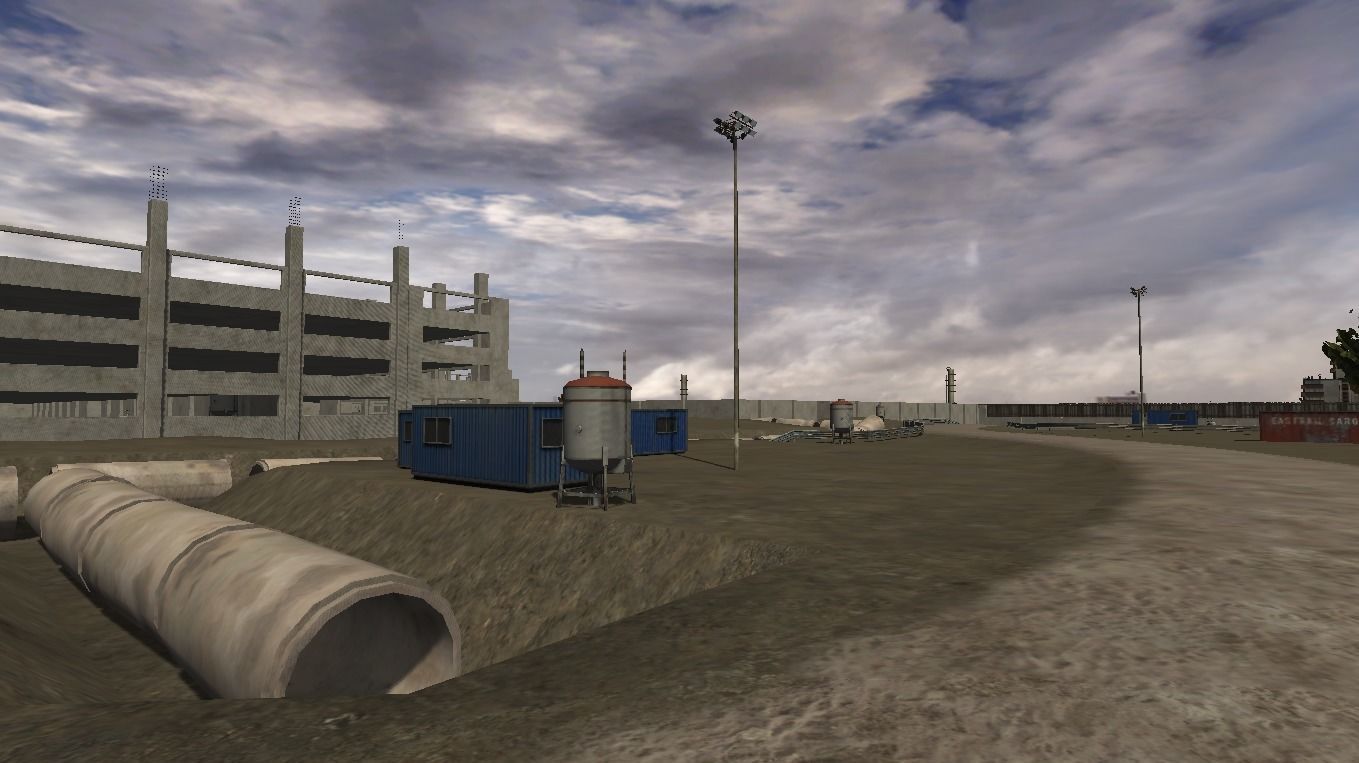 Construction site Low-poly 3D model_6