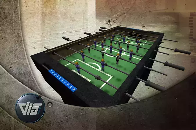 Tabletop-Soccer-Set foosball table
