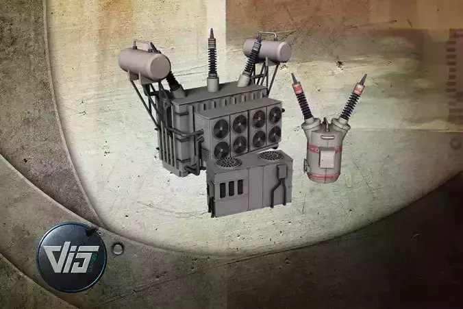 Powerstation props collection