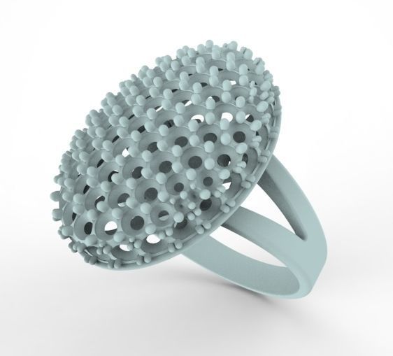 Bellas ring 3D print model_4