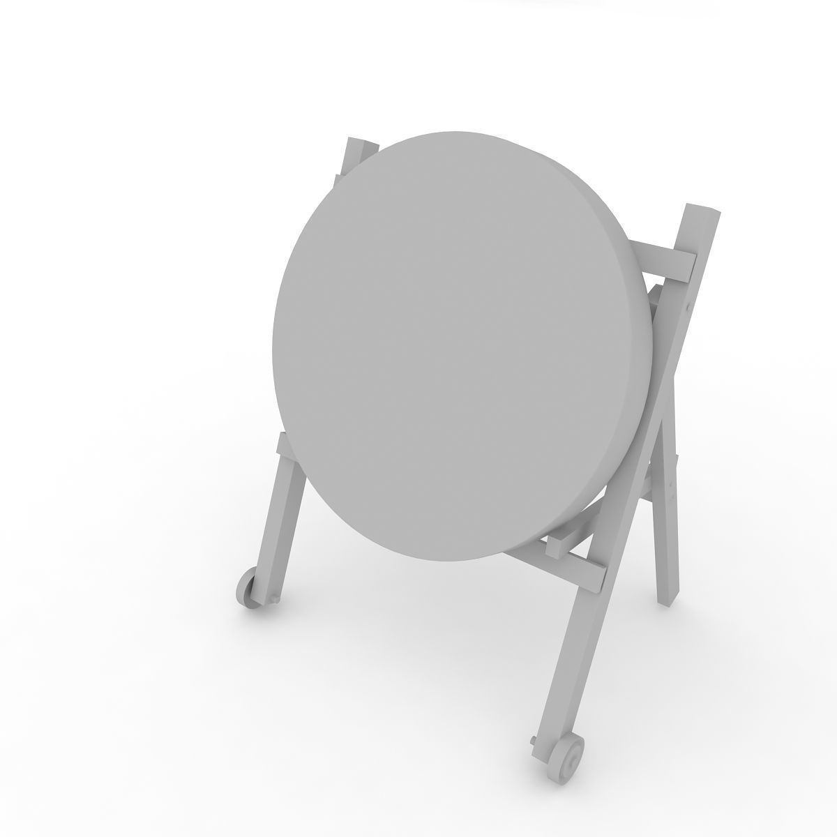 Archery Target 3D model_3
