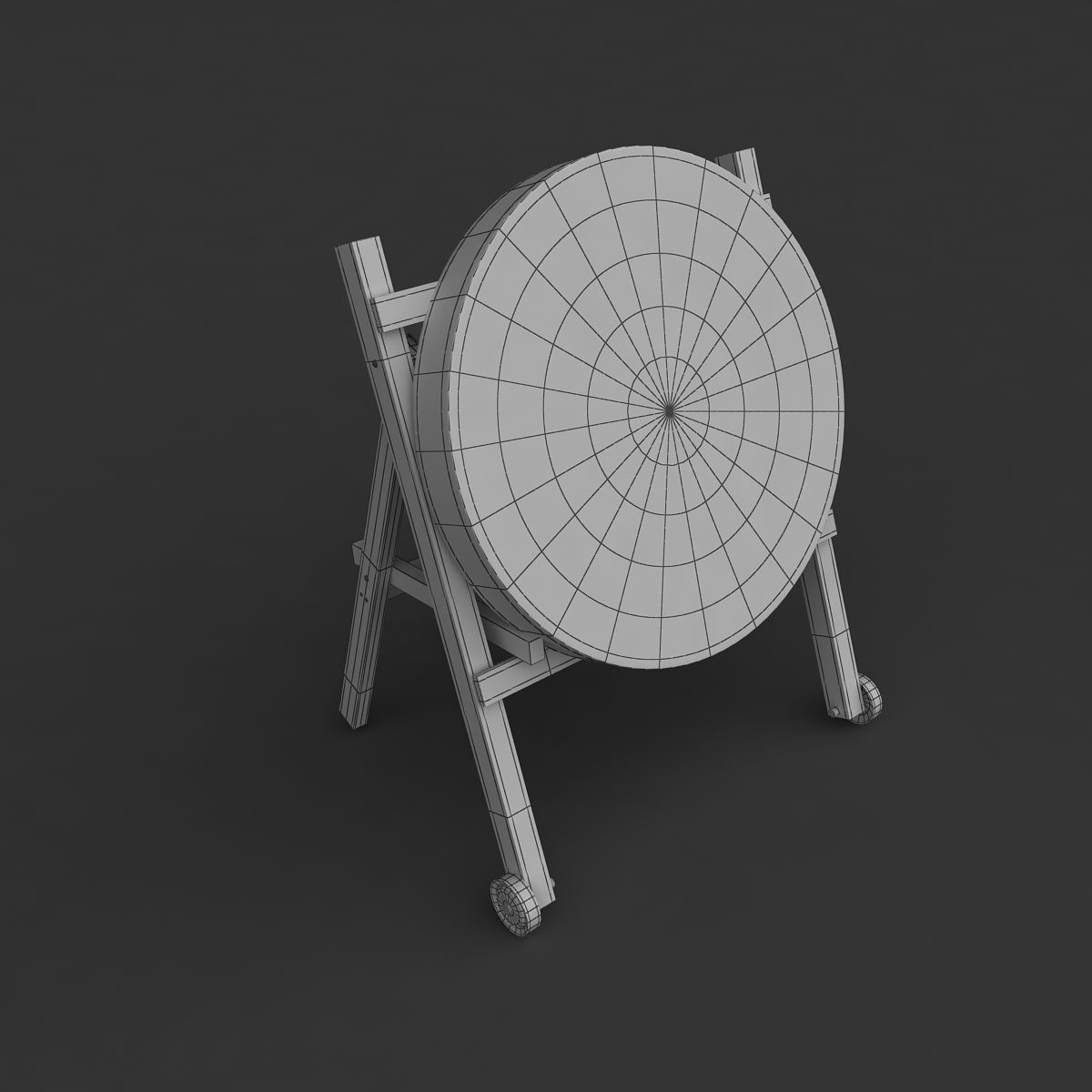 Archery Target 3D model_5